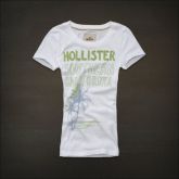 Camiseta Feminina Hollister Com Aplique