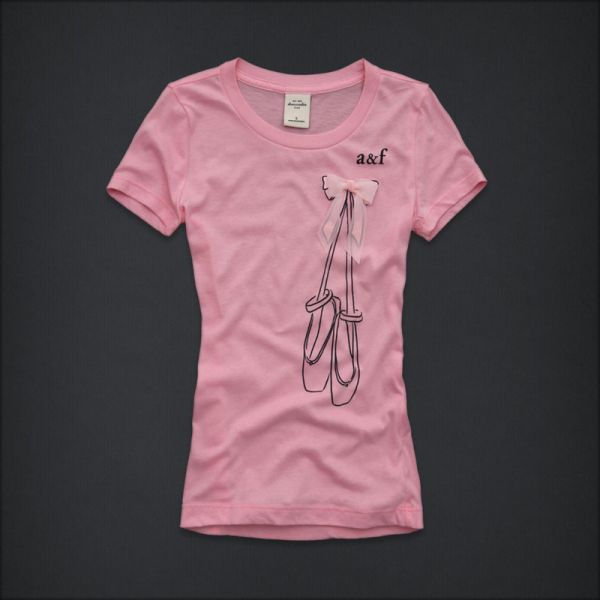 Camiseta Feminina Abercrombie & Fitch - Rosa