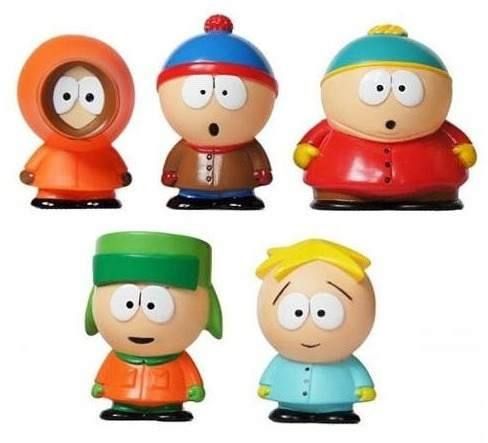 Bonecos dos Adoraveís Personagens South Park