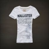 Camiseta Feminina Hollister Com Aplique