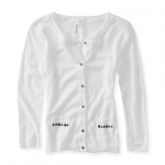 Cardigan Feminino Aeropostale - Branco